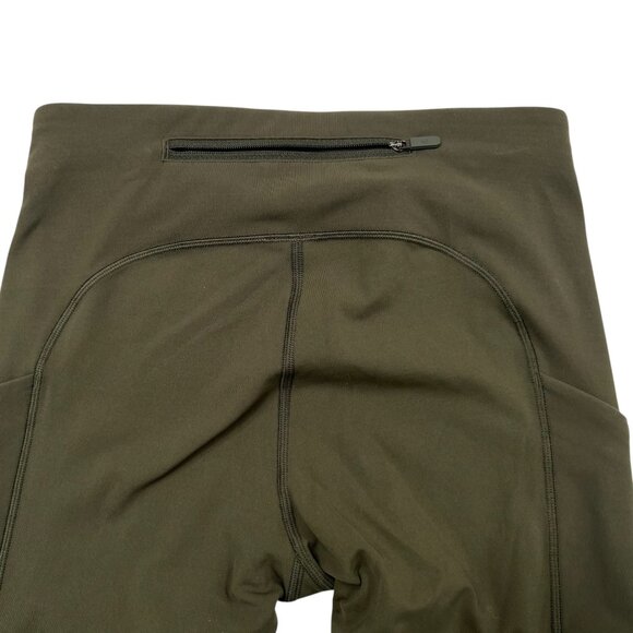 Lululemon Speed Up Tight 25" Inseam Olive Green Size 4 - Picture 6 of 7